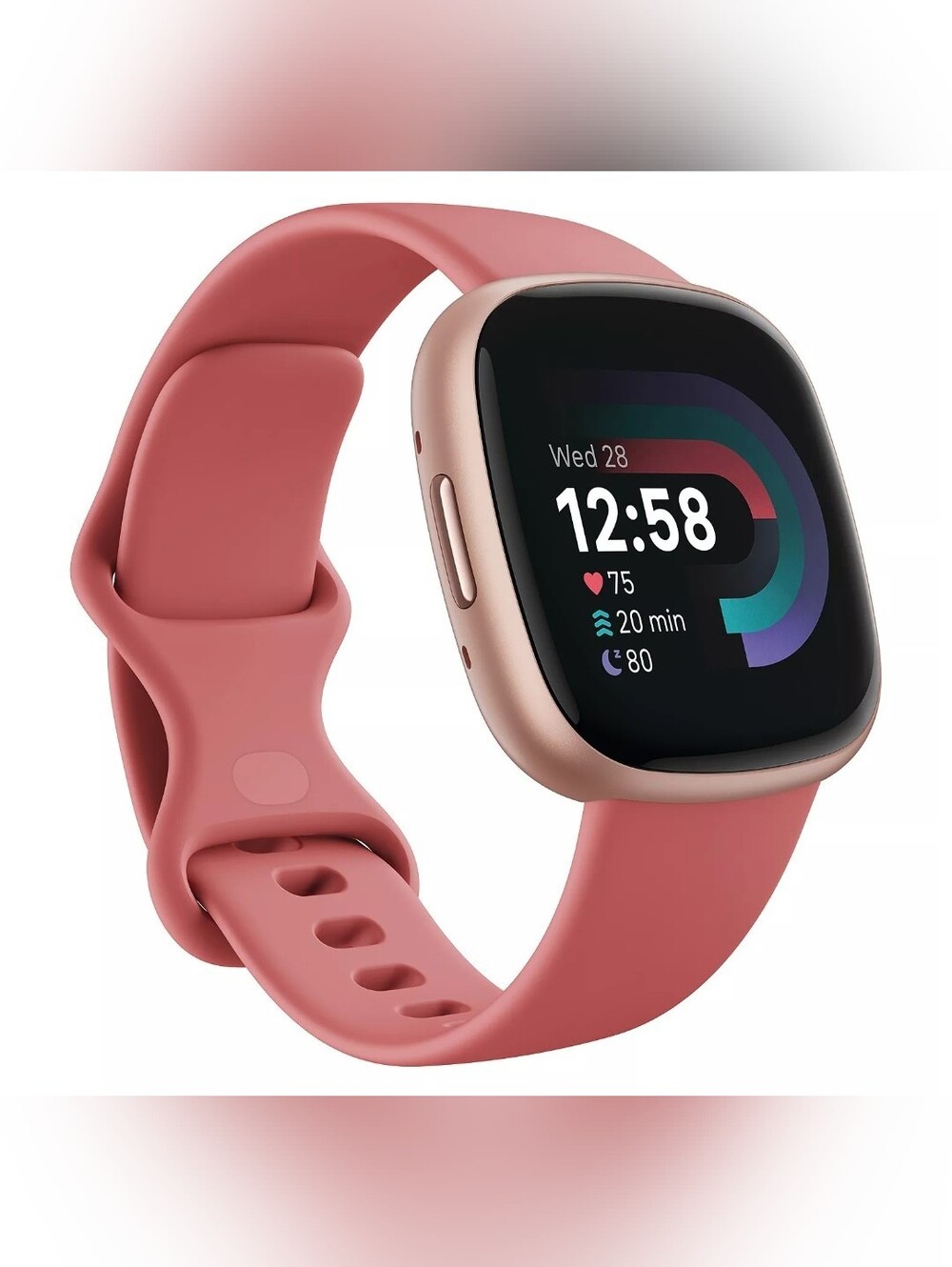 *NIB*Fitbit Versa 4- Pink Silicone Band